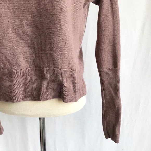 Wilfred Aritzia rose taupe mock neck knit XXS - Picture 4 of 9